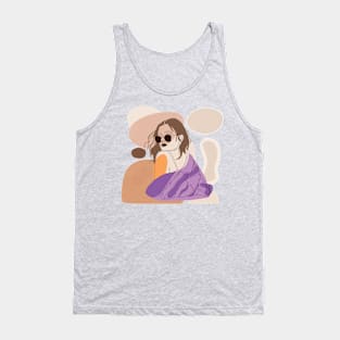 Cool Girls Rule the World I Woman Sunglasses Tank Top